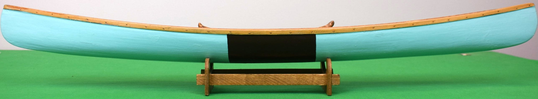 Marylou Whitney Stables Birdstone 2004 Travers Stakes Saratoga Hand Painted Canoe Model