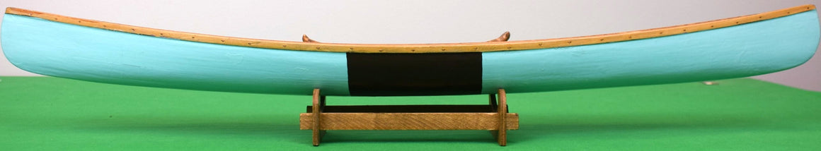 Marylou Whitney Stables Birdstone 2004 Travers Stakes Saratoga Hand Painted Canoe Model