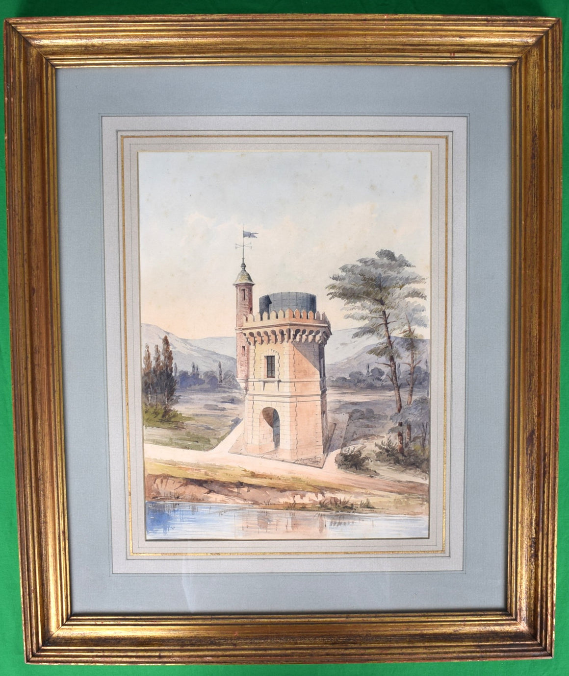 Castle Folly 1859 Watercolour