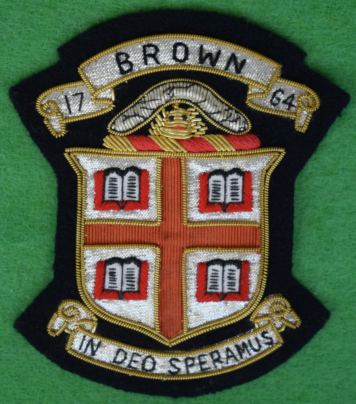 "Chipp x Brown University Bullion Blazer Badge" (DEADSTOCK)