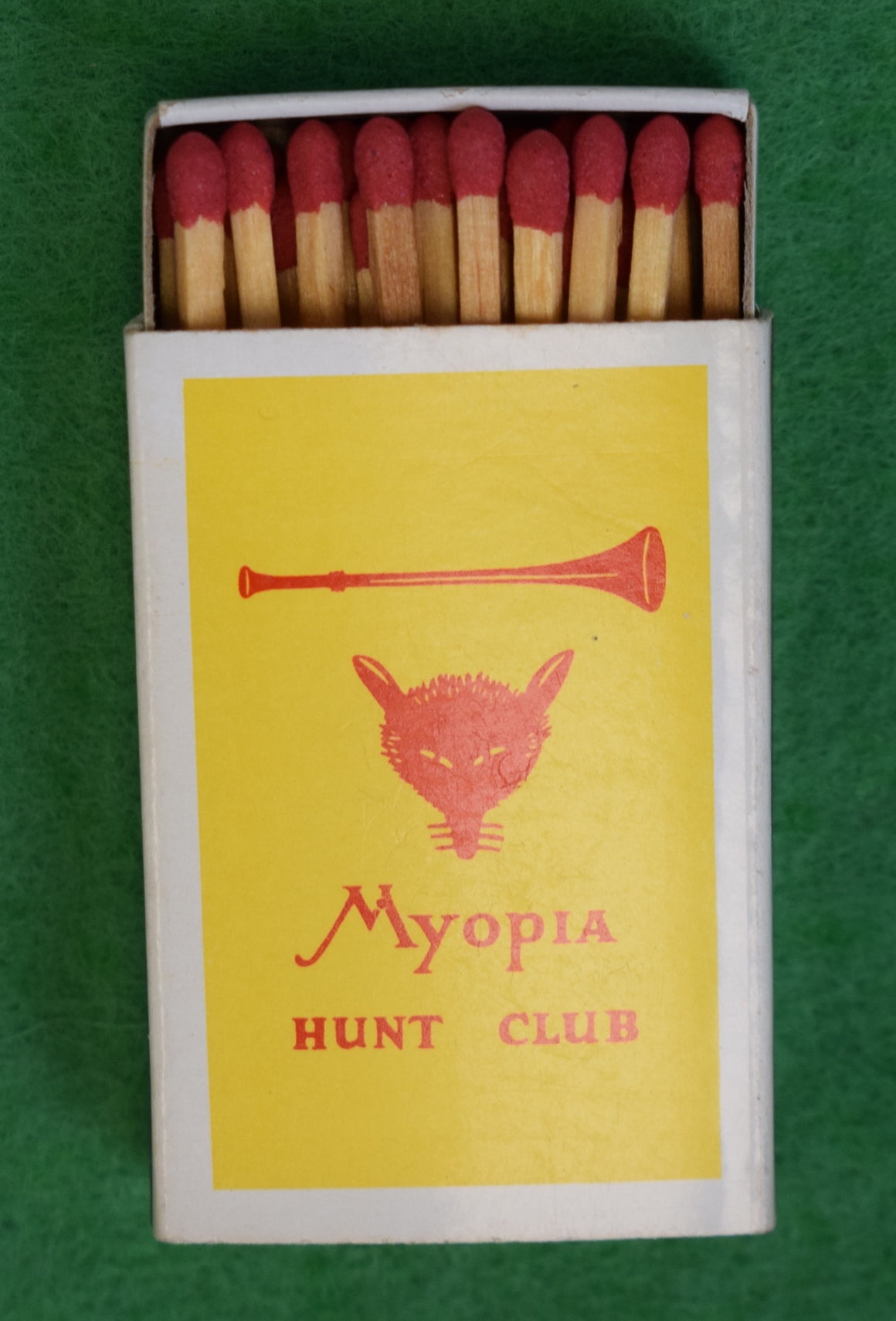 Myopia Hunt Club Matchbook (Unstruck)