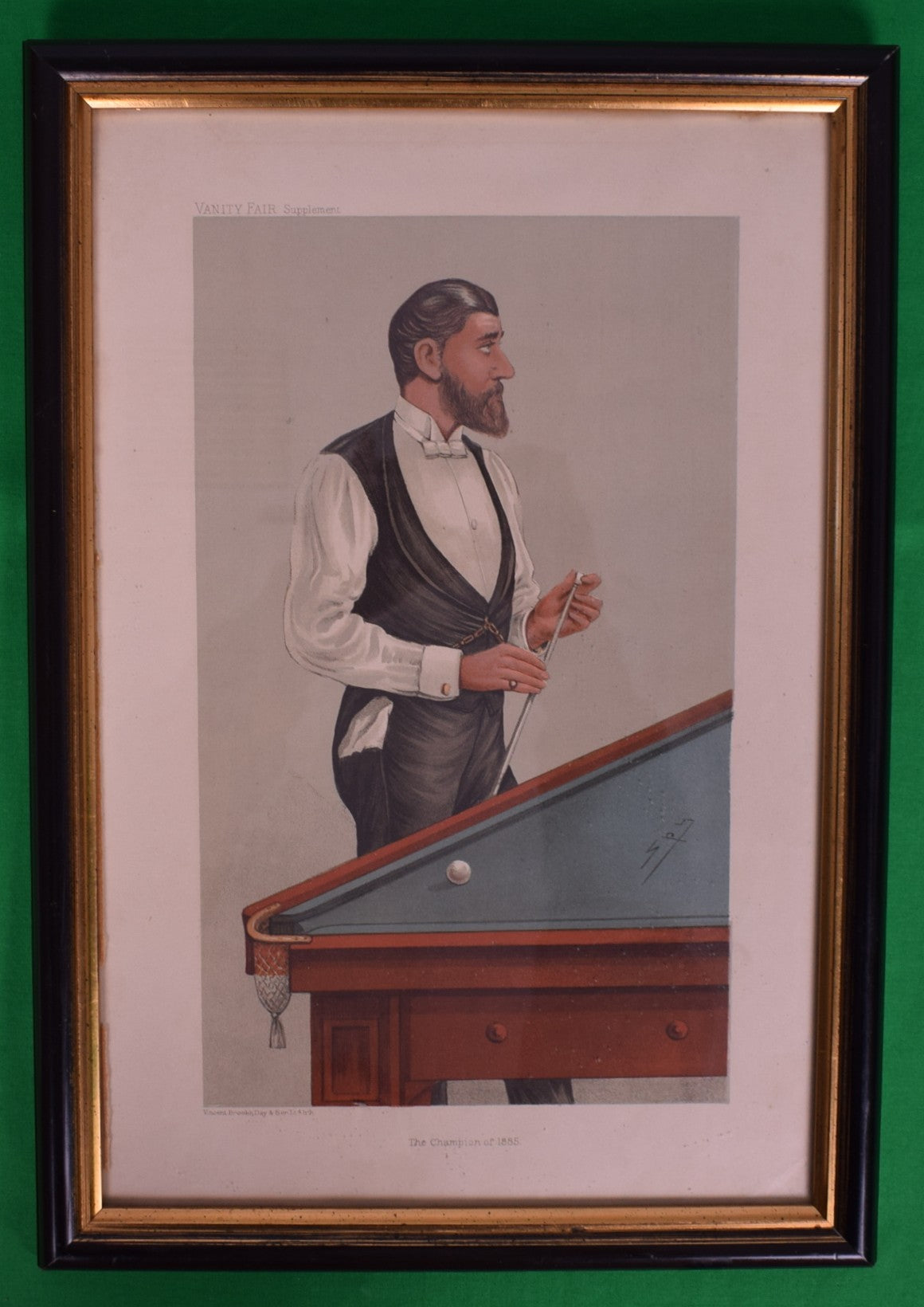 Vanity Fair ‘Spy’ Caricature "The Champion of 1885" (John Roberts Jr)