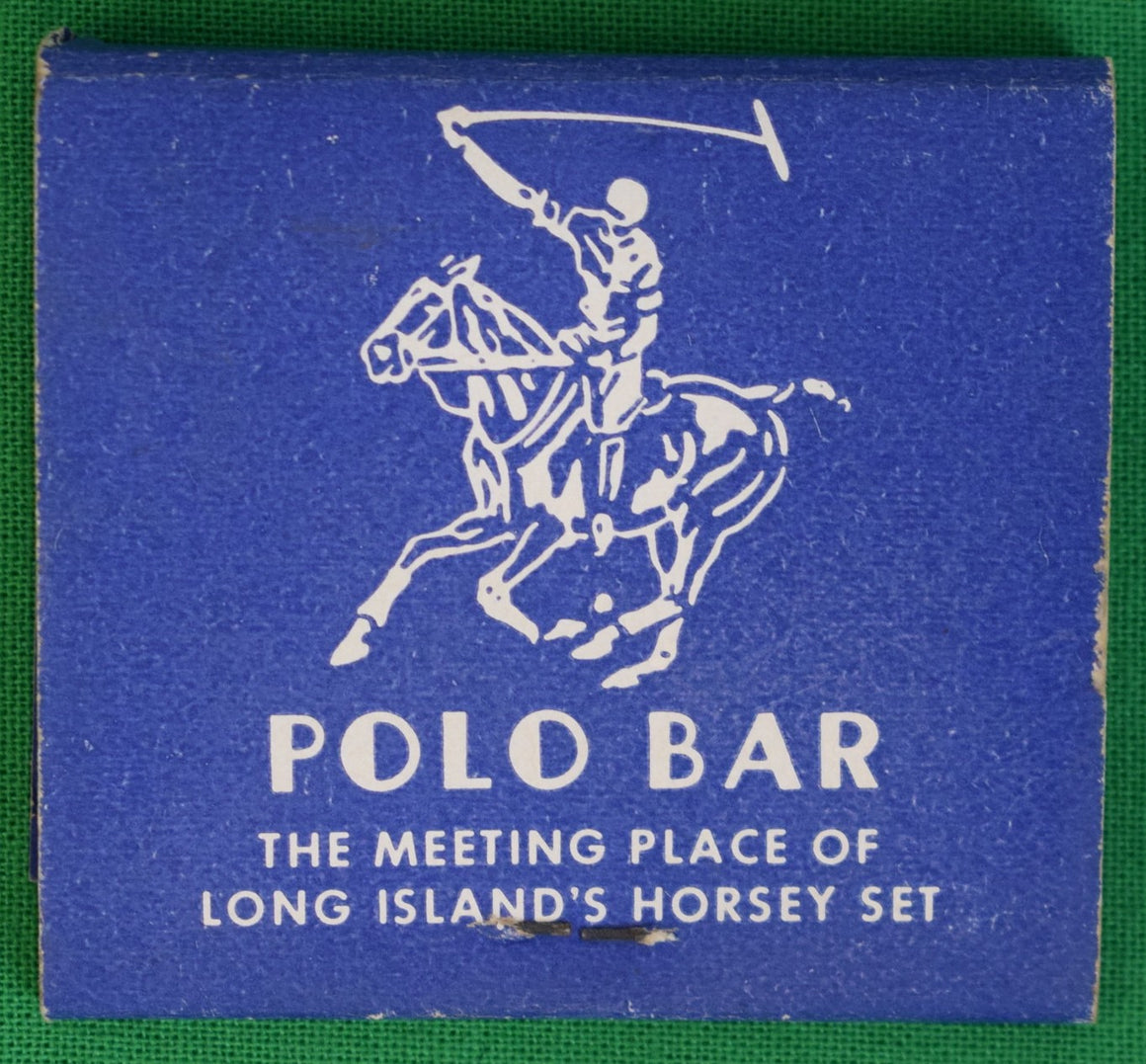 "The Blue Spruce Inn Polo Bar Roslyn Long Island Matchbook" by Paul Brown (Unstruck)