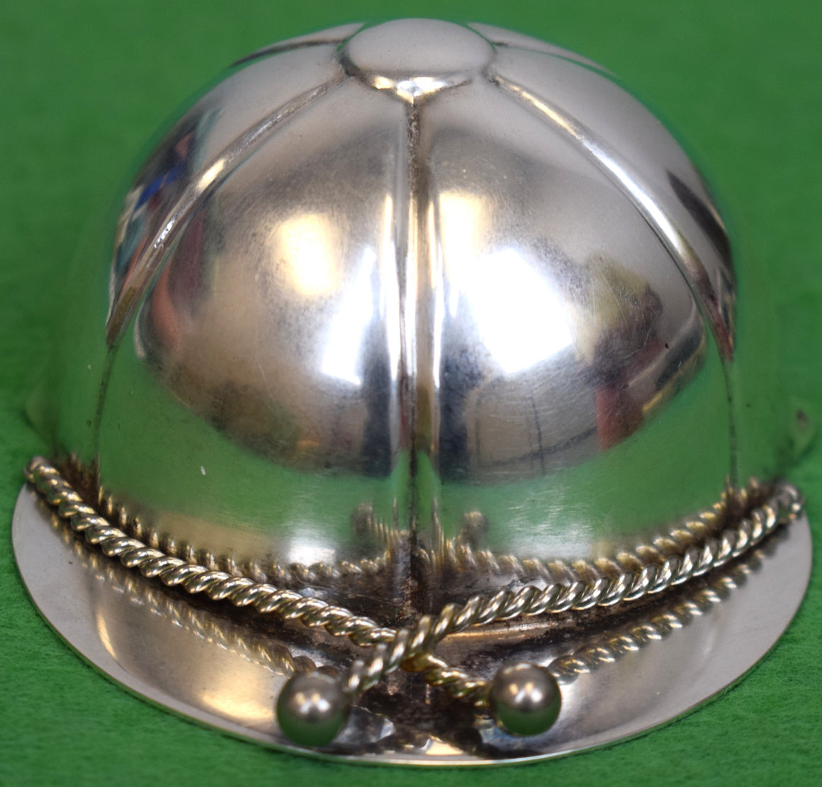 Napier Silver Plate Jockey Cap 3oz Jigger Cup