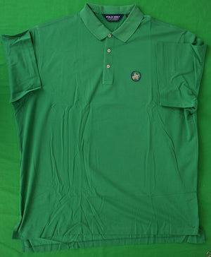 Rolling Rock Club x Ralph Lauren Polo Golf Green Polo Shirt" Sz: XXL