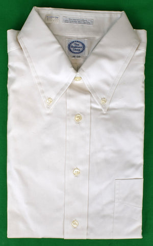 "The Andover Shop White Pin Point Oxford B/D Dress Shirt" Sz 16-33 (NWT) (SOLD)