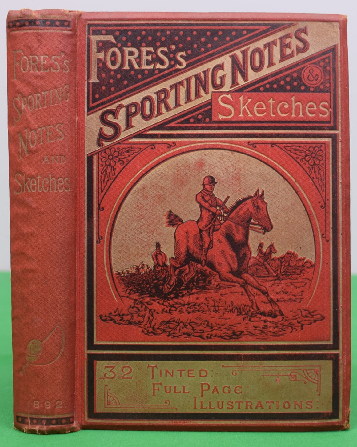 "Fores's Sporting Notes & Sketches Vol. IX 1892" MASON, Finch