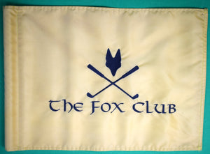 The Fox-Club Golf Flag