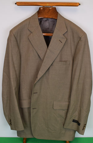 O'Connell's x H. Freeman Suit - Super 100's Worsted Wool - Taupe Sz 48L/ 43 (NWT)