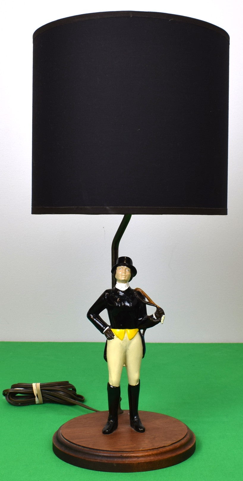 "Huntswoman Table Lamp w/ Shade"