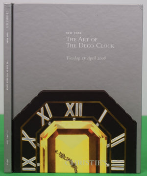 The Art Of The Deco Clock Rare Jewels And Gemstones 2008 Christie's New York