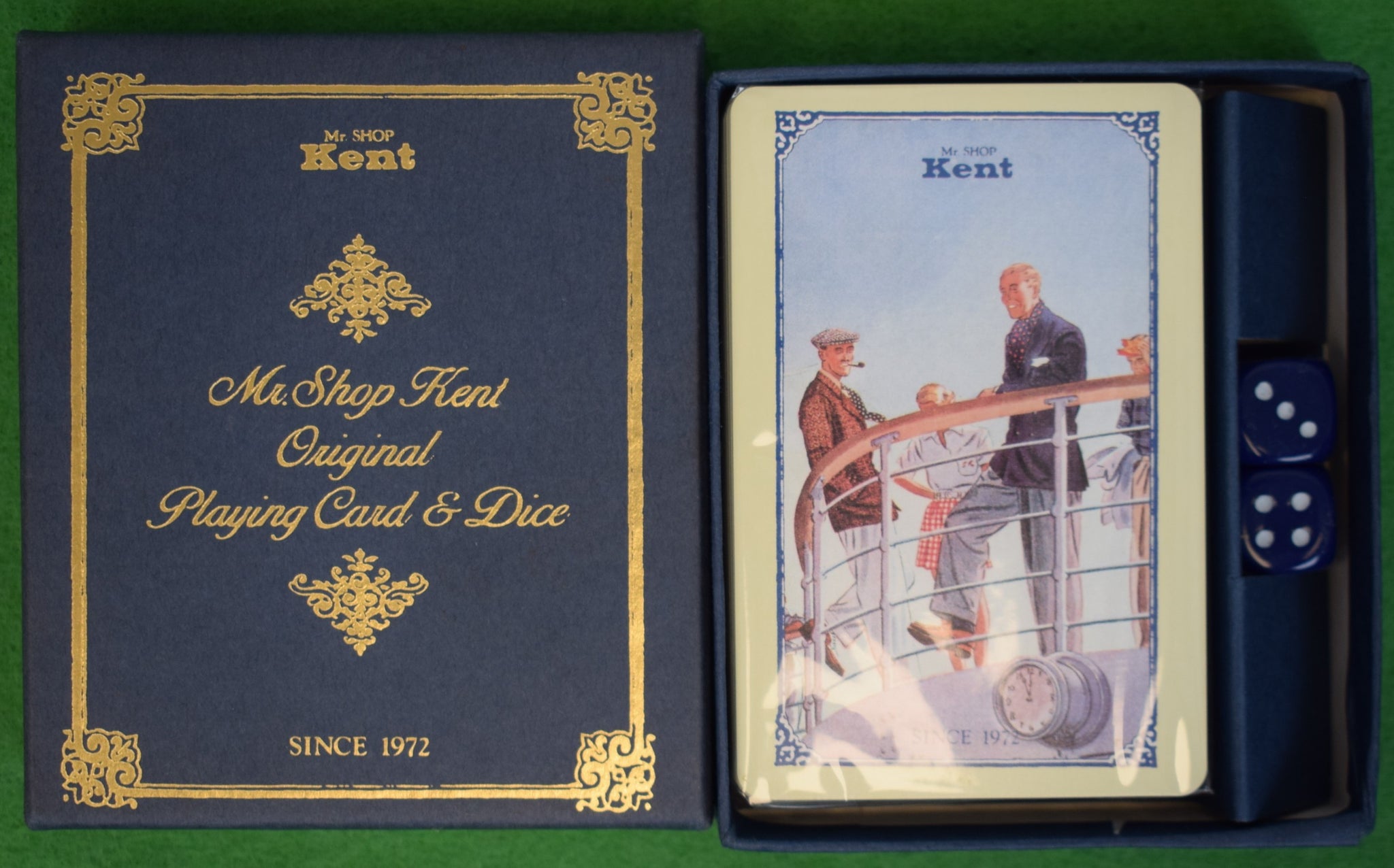 Mr Shop Kent Original Playing Card & Dice Box Set (New/ Sealed)