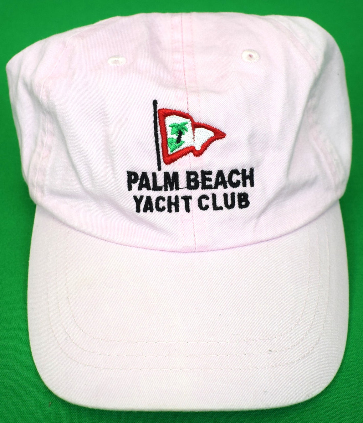 "Palm Beach Yacht Club Shell Pink Chino Cap"