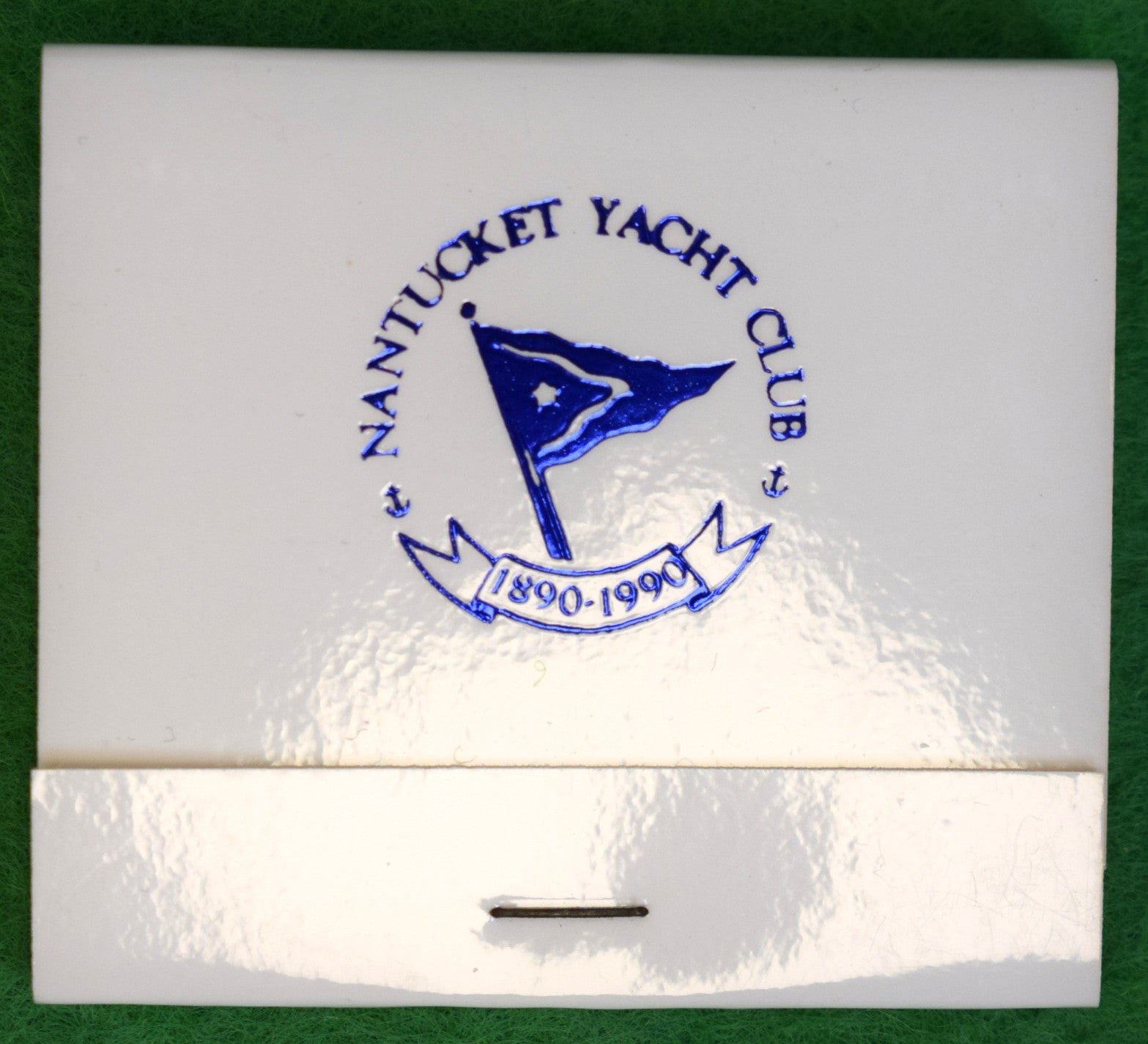Nantucket Yacht Club (1890-1990) Matchbook (UNSTRUCK)