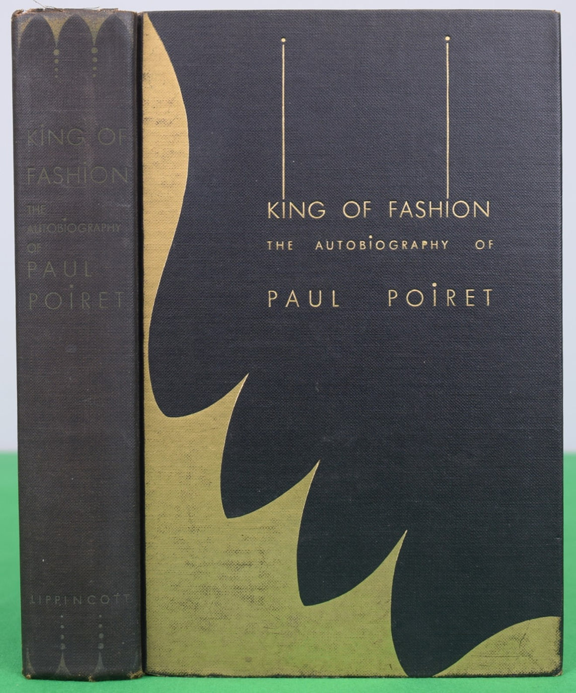 "King Of Fashion The Autobiography Of Paul Poiret" 1931