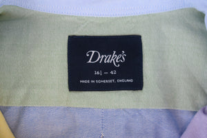 "Drake's OCBD Fun Shirt" Sz 16 1/2-42