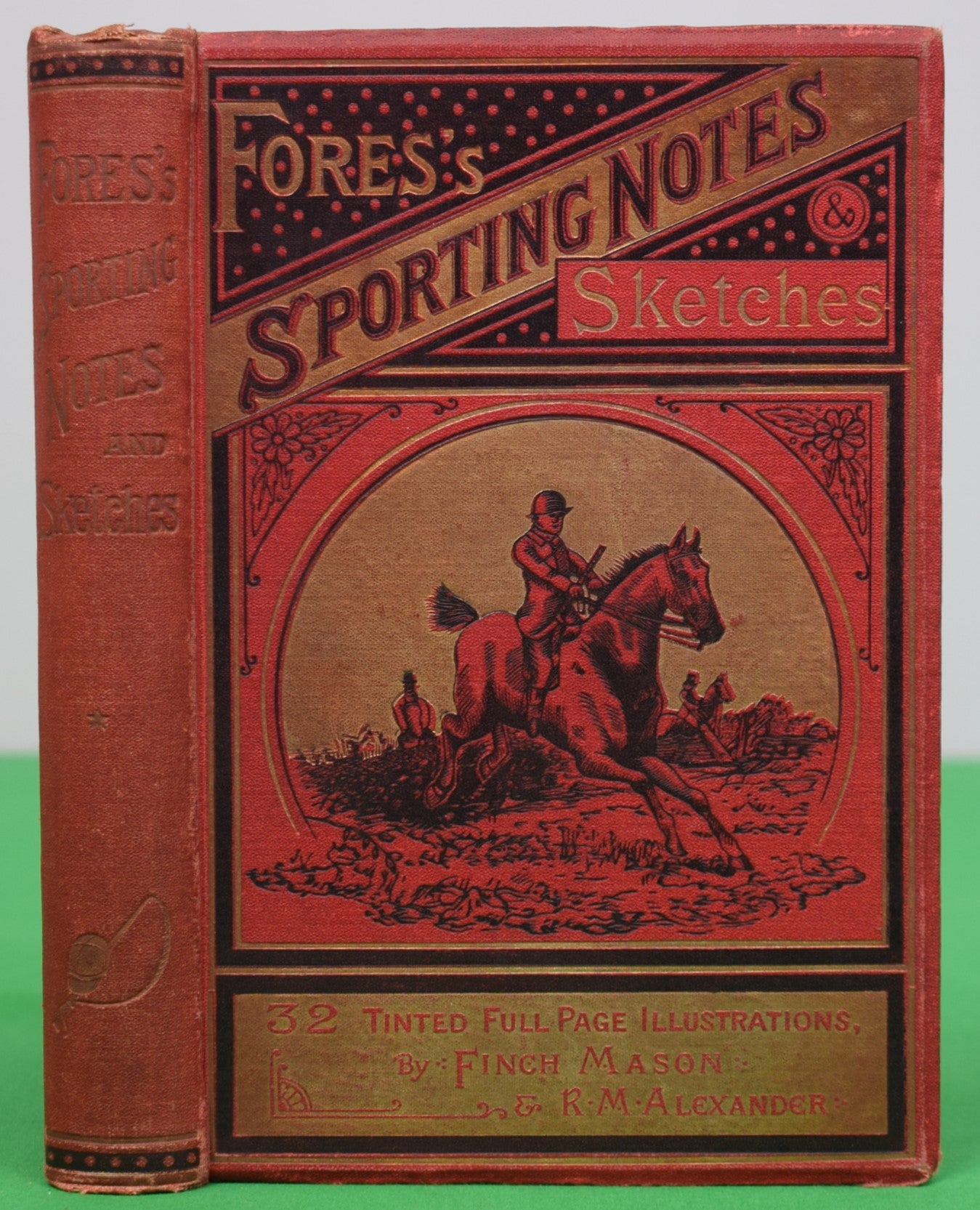 "Fores's Sporting Notes & Sketches Vol. I 1884-1885" MASON, Finch