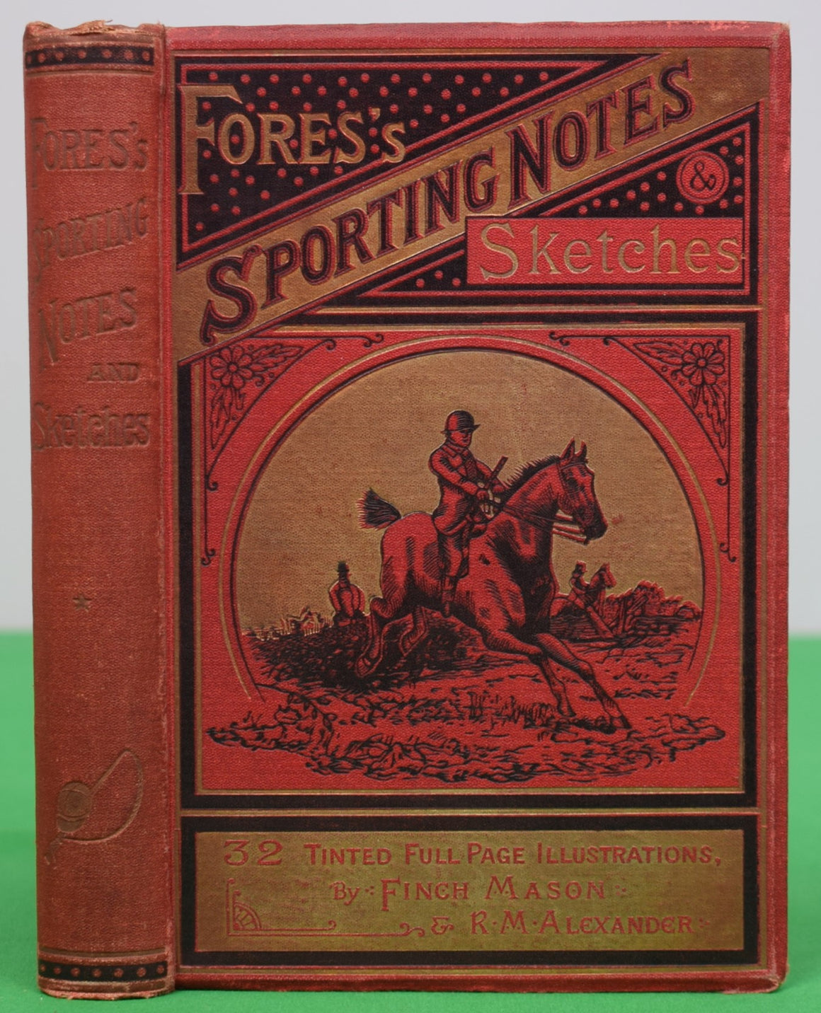 "Fores's Sporting Notes & Sketches Vol. I 1884-1885" MASON, Finch