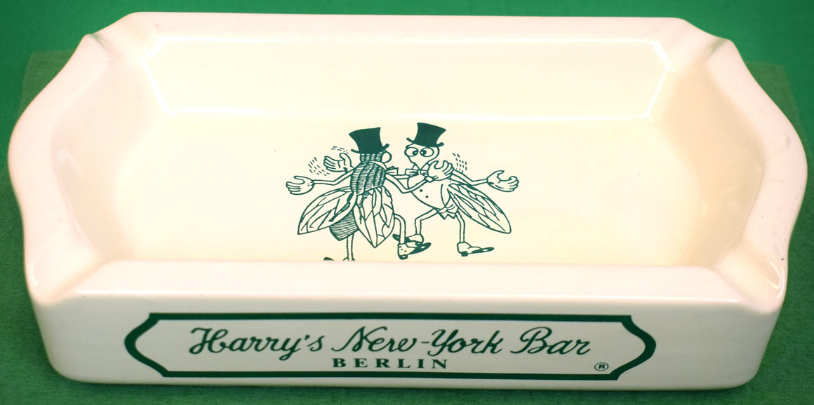 "Harry's New York Bar Paris Ceramic Ashtray"