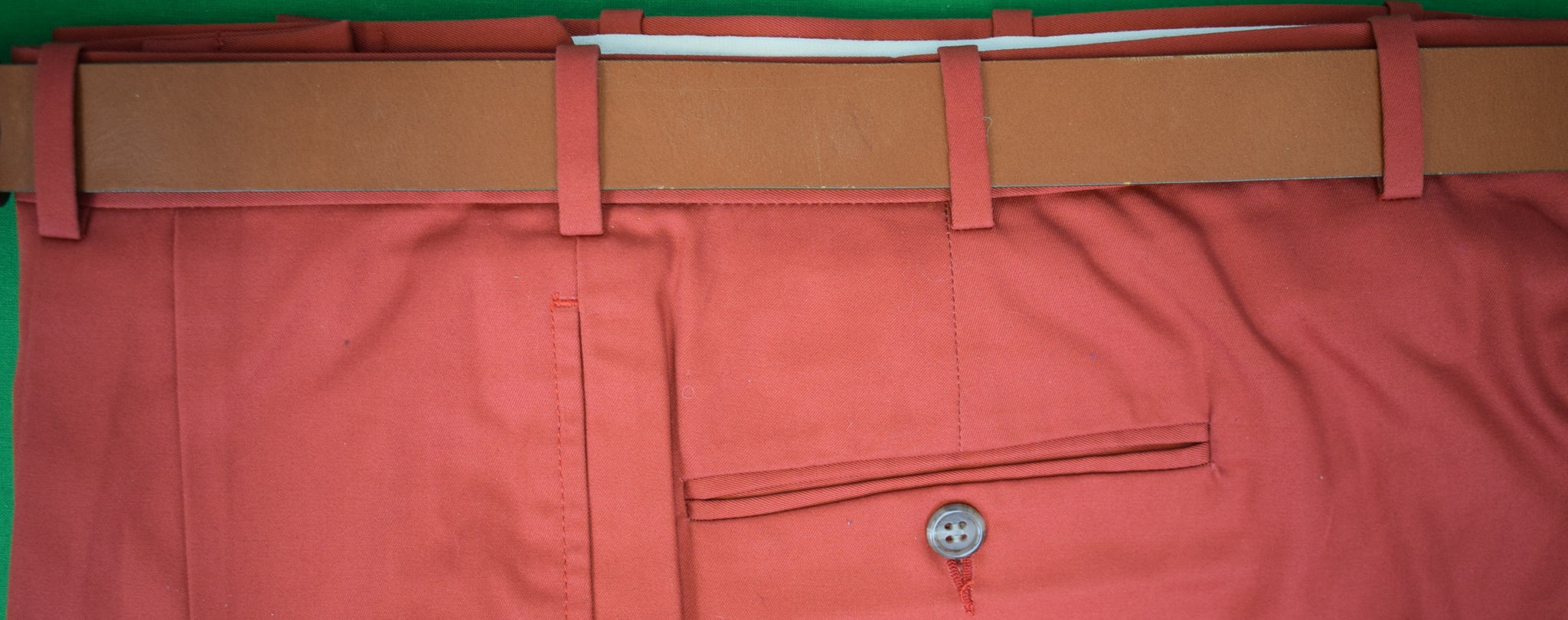 "Asprey Bond Street London Saddle Tan Leather Ladies Belt w/ Polo Mallet Silver Buckle" Sz 26 (NWOT)