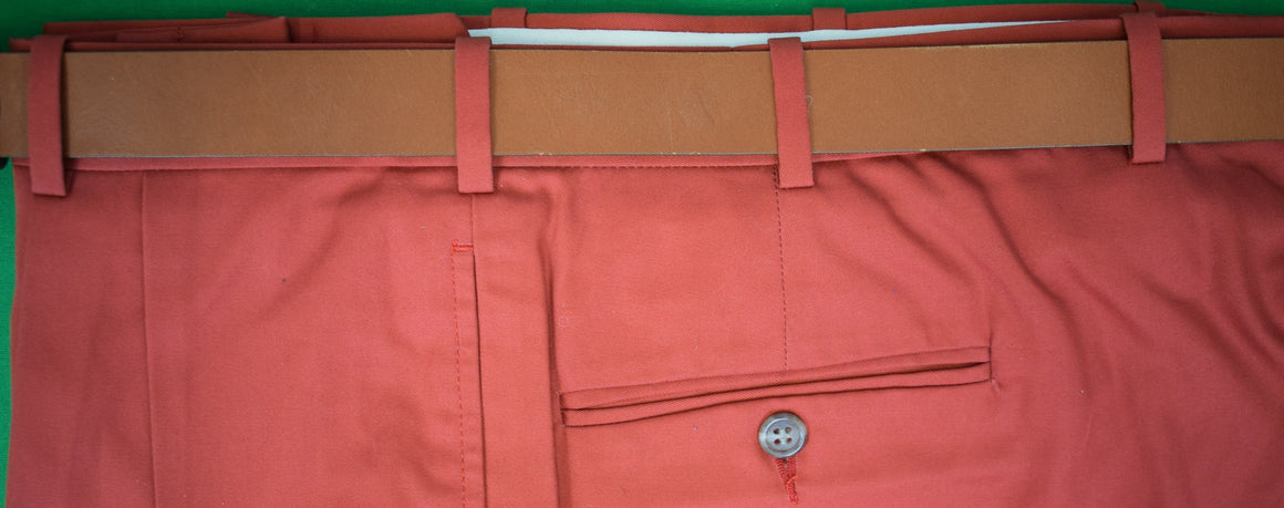 "Asprey Bond Street London Saddle Tan Leather Ladies Belt w/ Polo Mallet Silver Buckle" Sz 26 (NWOT)