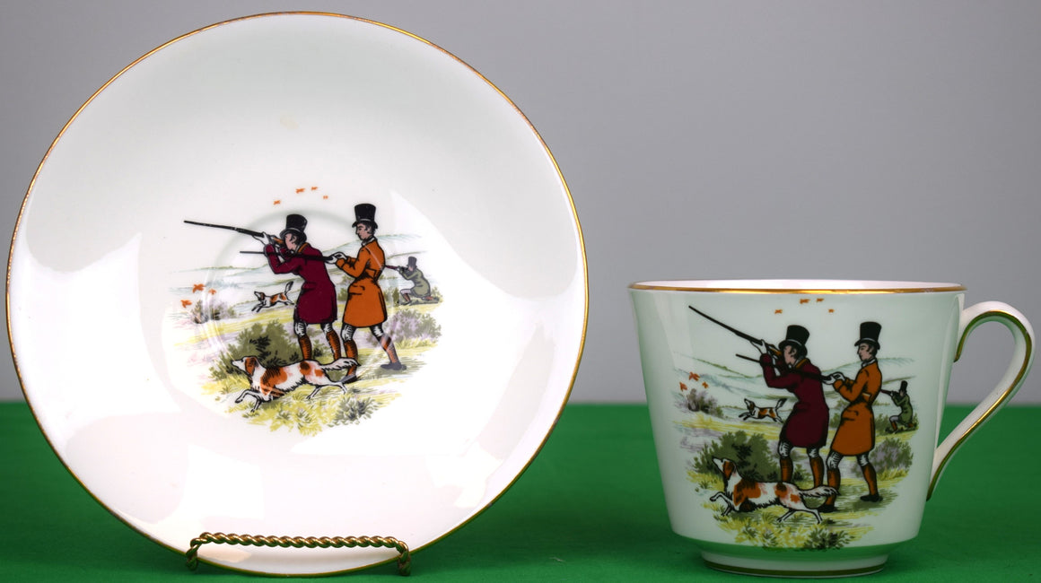 Brooks Brothers ‘Hammersley Hunting Scene’ Moustache Cup & Saucer