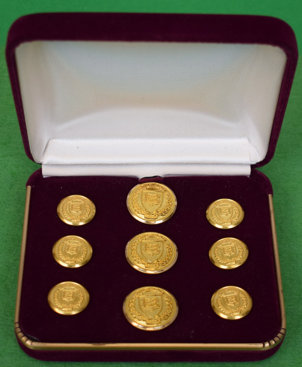 J. Press Yale University Vintage Blazer Buttons (New w/ Box)