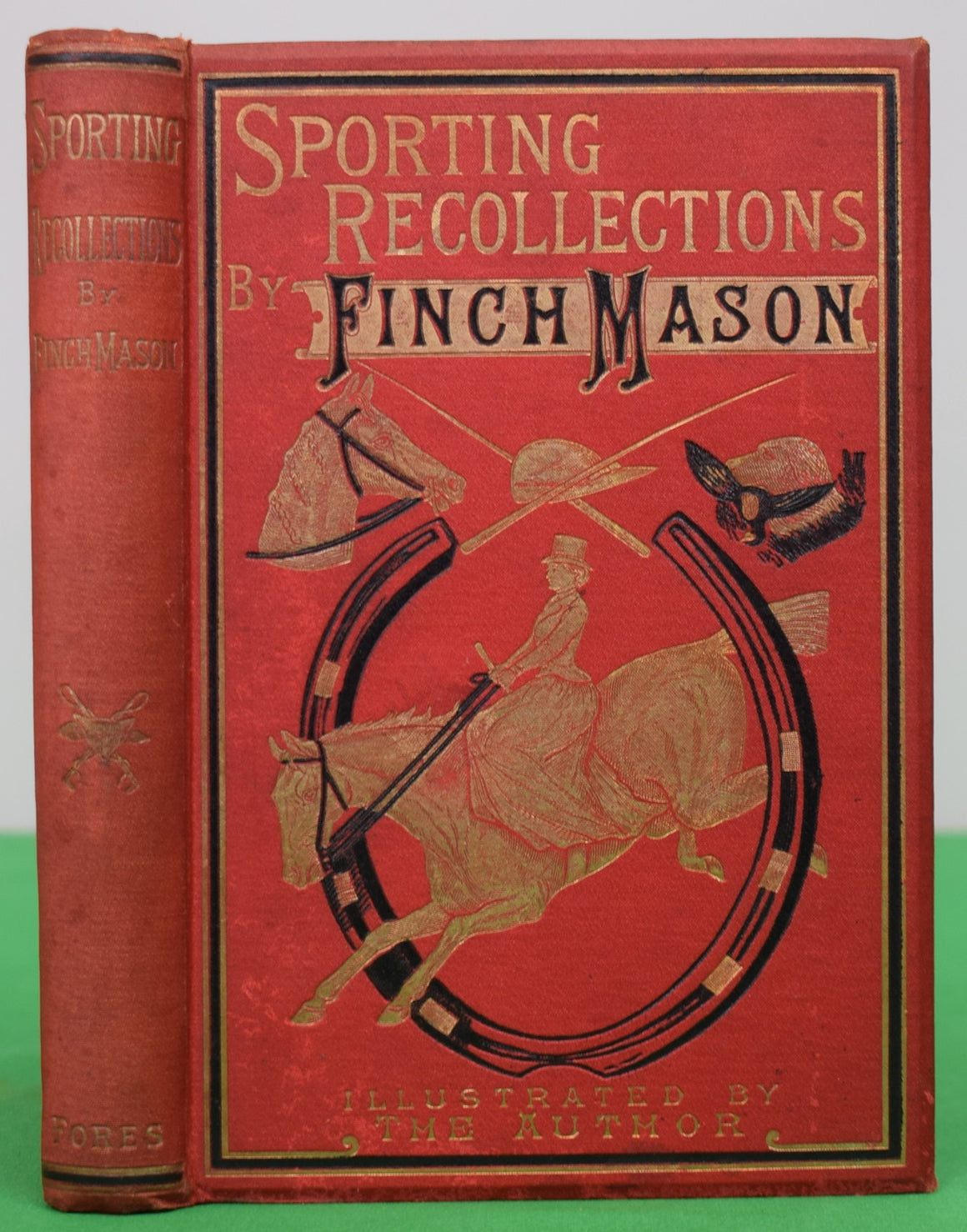 "Sporting Recollections" 1885 MASON, Finch