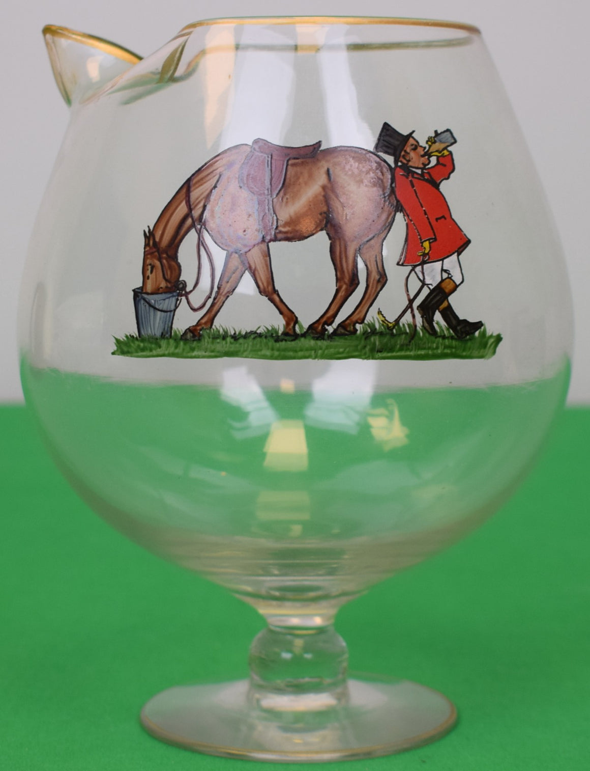 Abercrombie & Fitch x Frank Vosmansky Hand Painted Fox Hunter Martini Mixer