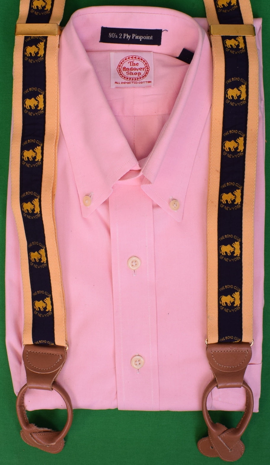 The Bond Club of New York Bull & Bear Stockbroker Braces