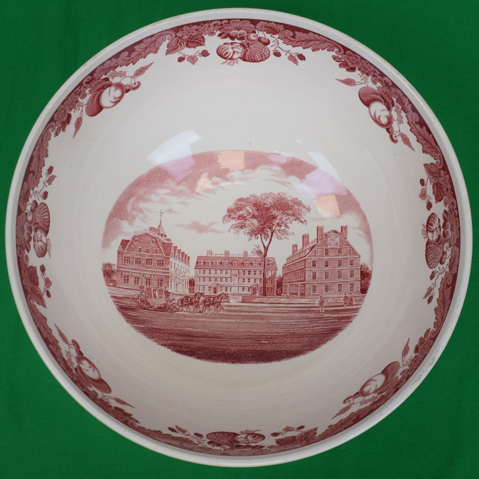 Harvard Tercentenary 1636-1936 Wedgwood Pottery Punch Bowl