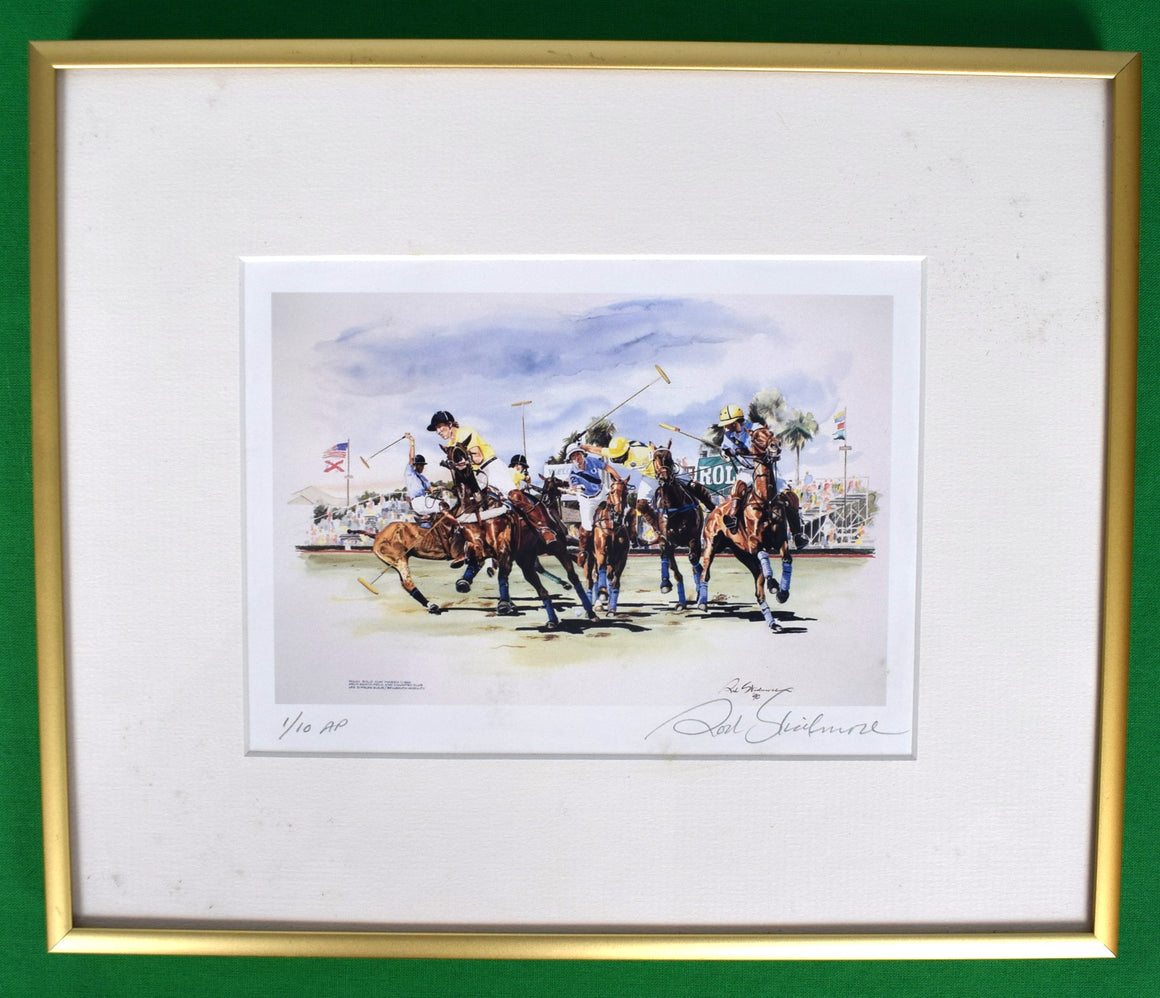Rolex Gold Cup Palm Beach Polo 1990 Print  by Rod Skidmore