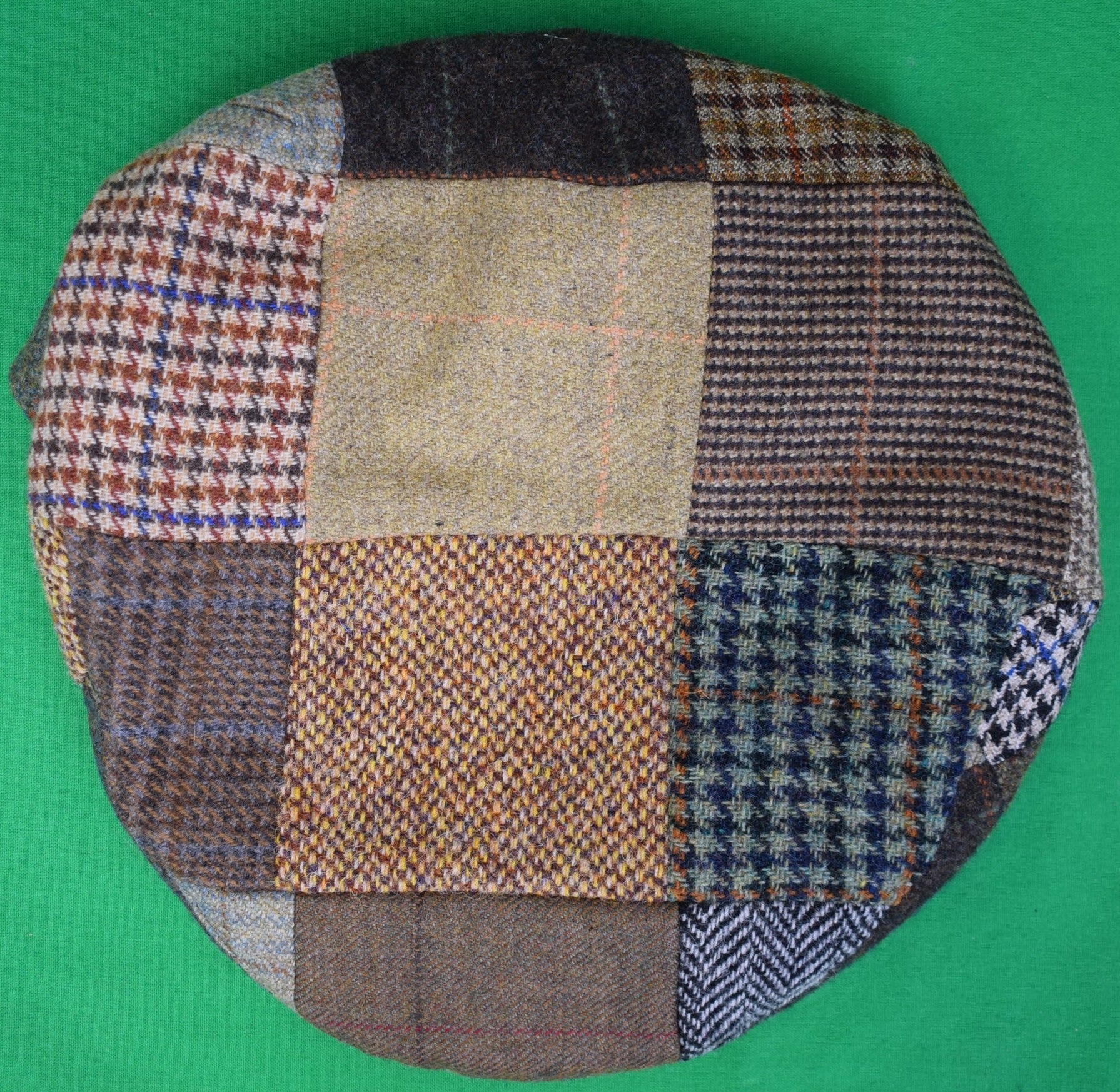 "The Andover Shop Patch Tweed Cap Made In England" Sz 7 3/8 (LNWOT)