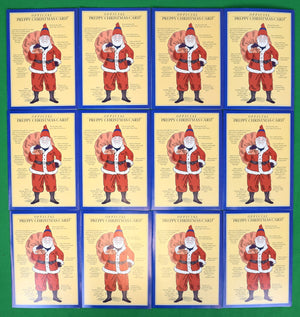 Box Set x 12 Official Preppy Christmas Cards w/ 11 Envelopes (New in Box)