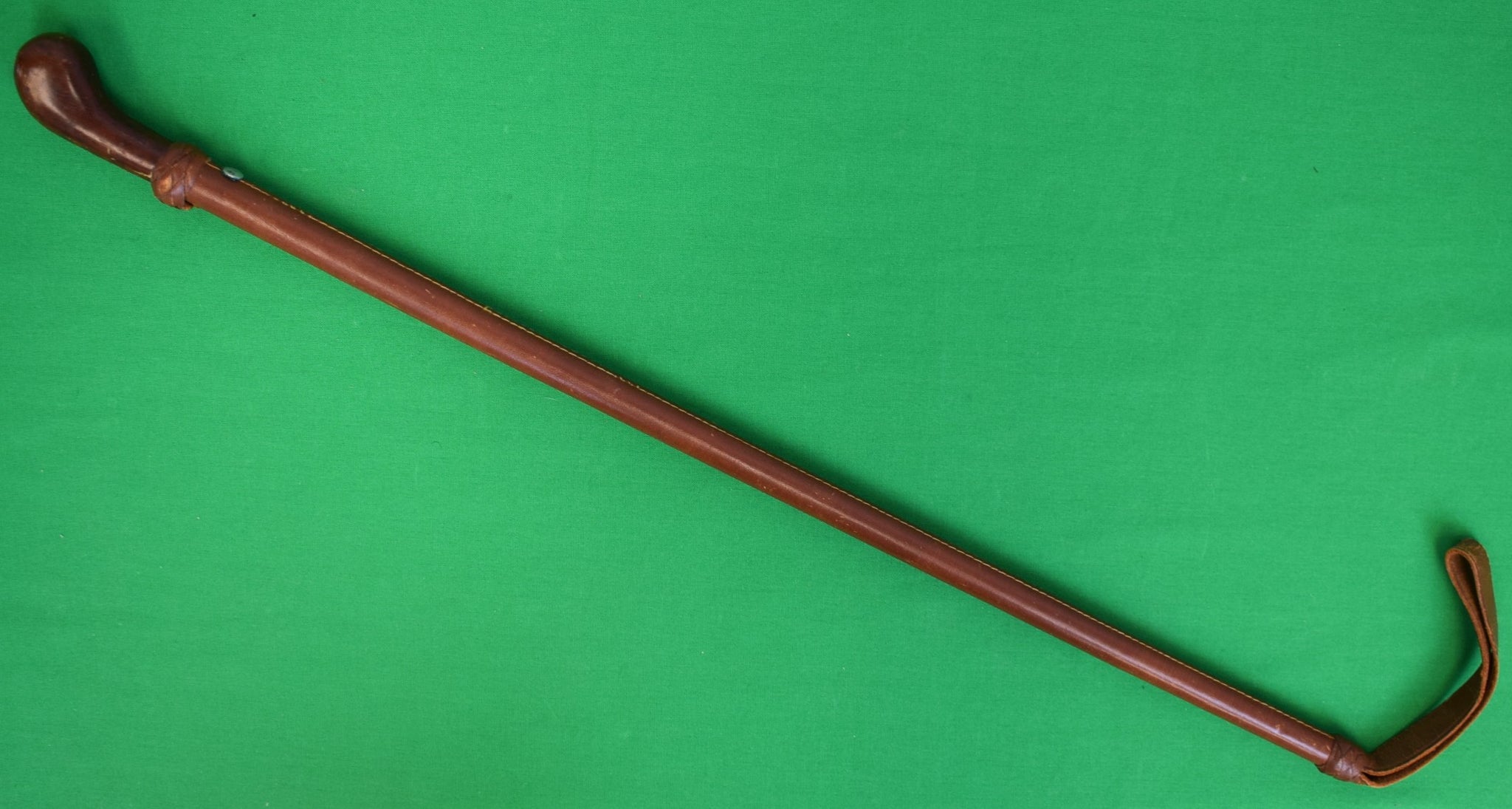 "Saks Barley Knob Equestrian Crop"