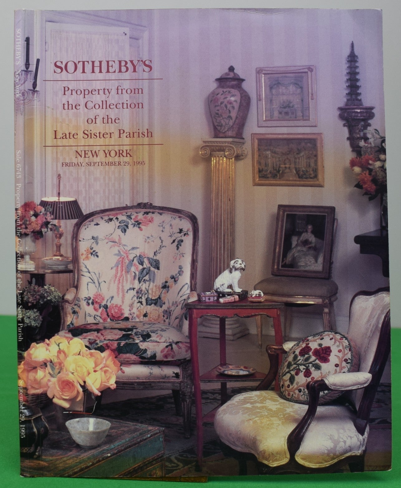 "Property From The Collection Of The Late Sister Parish" 1995 Sotheby's New York