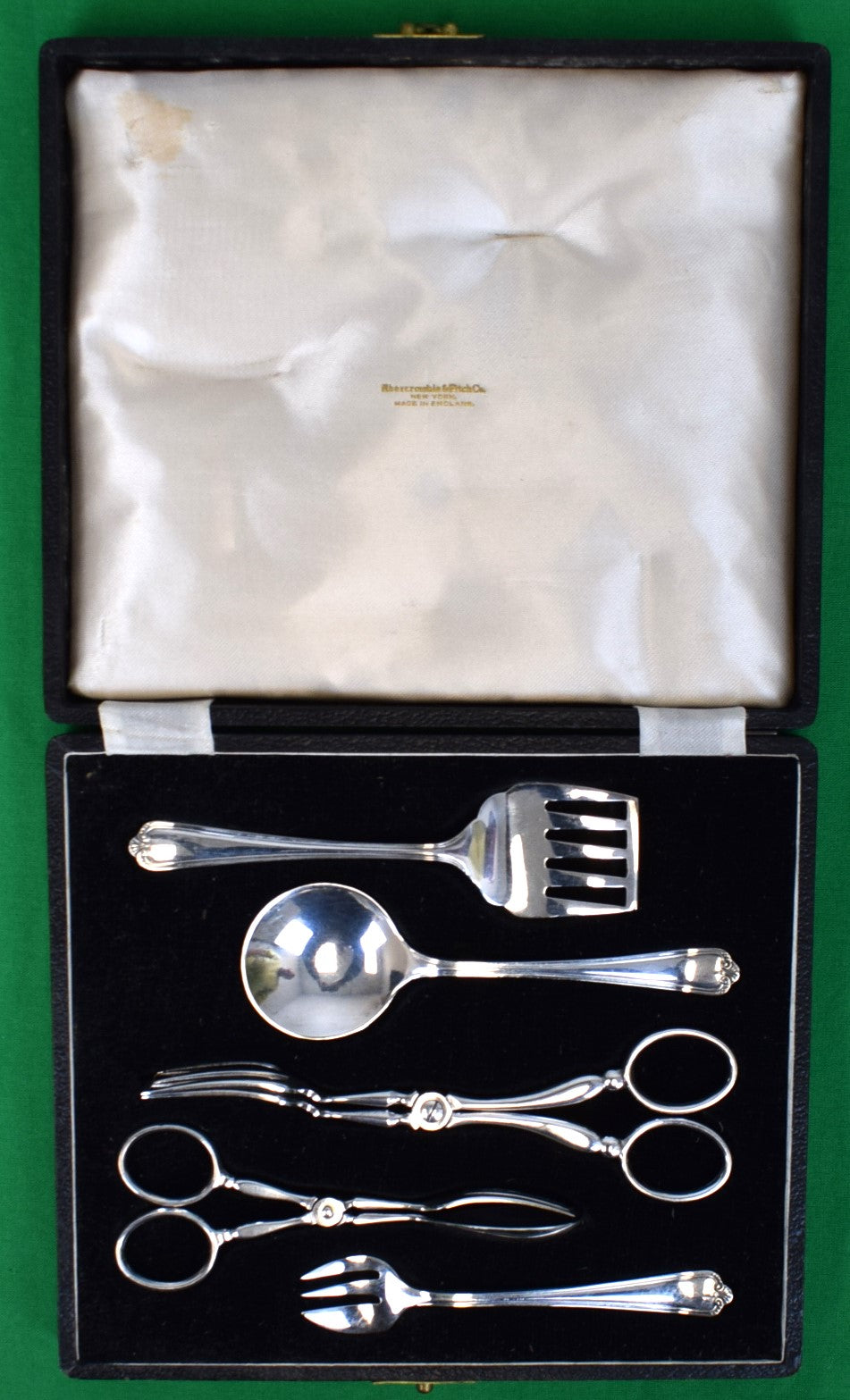 Abercrombie & Fitch English 5 Pc Cocktail Barware Box Set