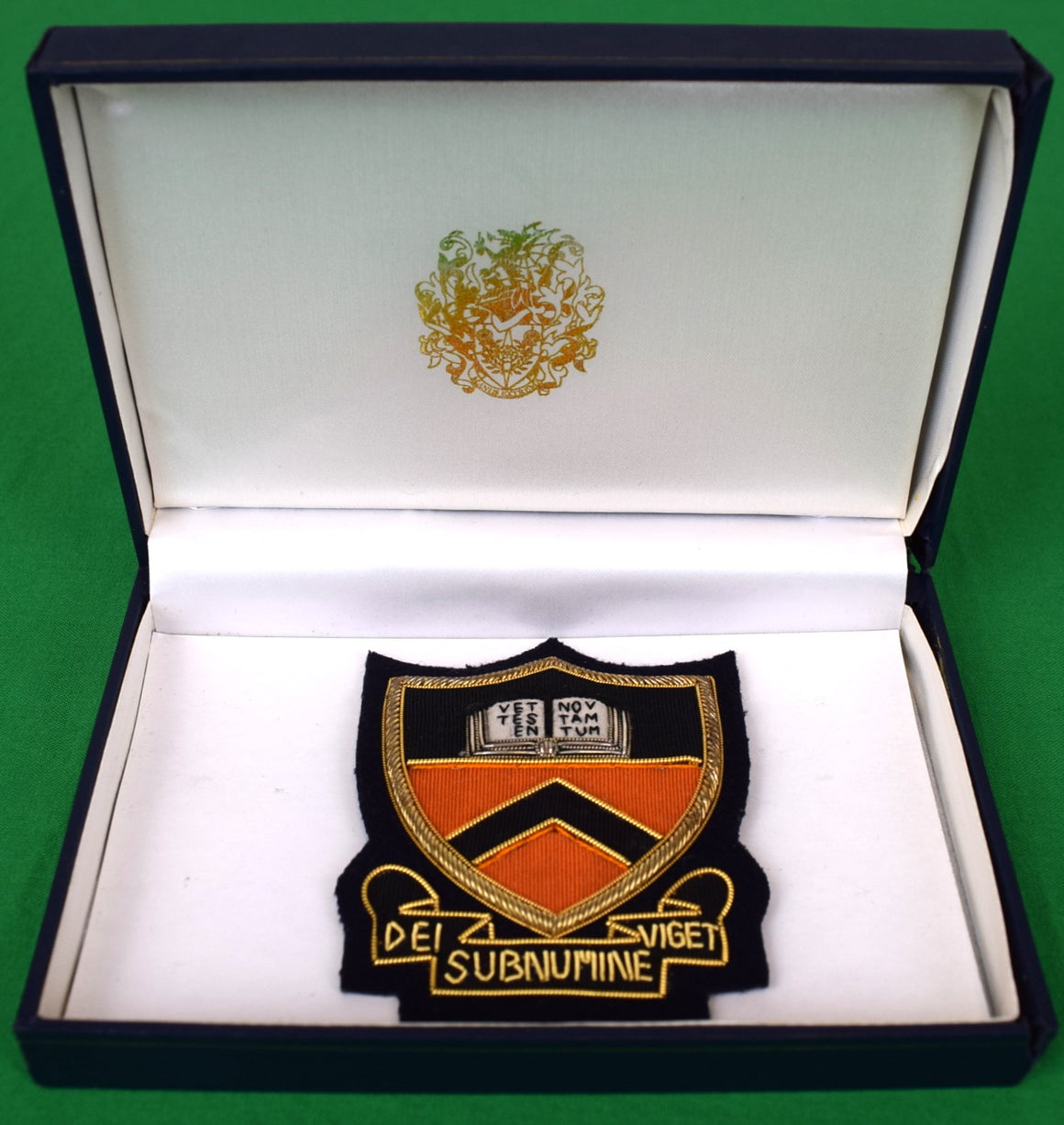 Princeton University Bullion Blazer Crest x London, Badge & Button Co (NIB)