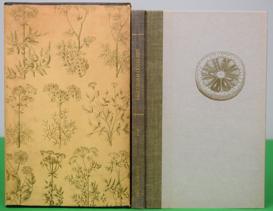 "American Cookery: Or The Art Of Dreffing" 1963 SIMMONS, Amelia (SOLD)