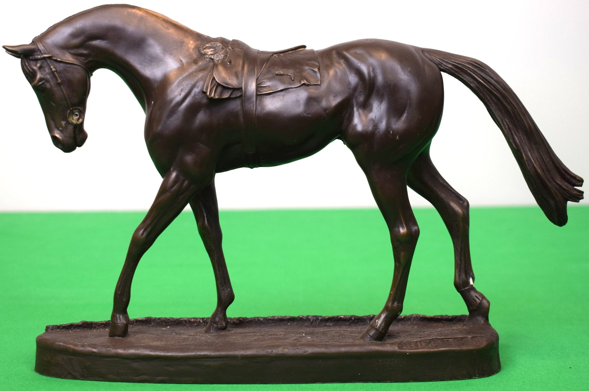 "Bronze Racehorse c1993 Sculpture by David Geenty" Provenance: The Susie Hilfiger Collection (RESERVED/ SOLD)