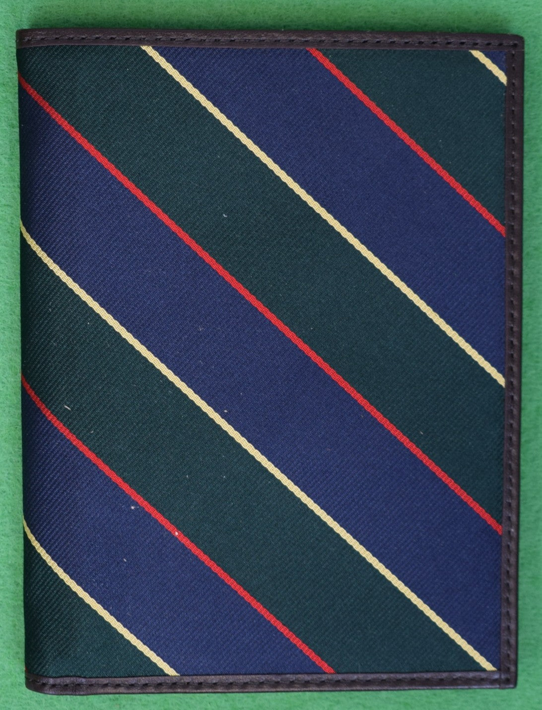 Brooks Brothers Argyll & Sutherland Regimental Silk Stripe Wallet/ Billfold (NWOT)