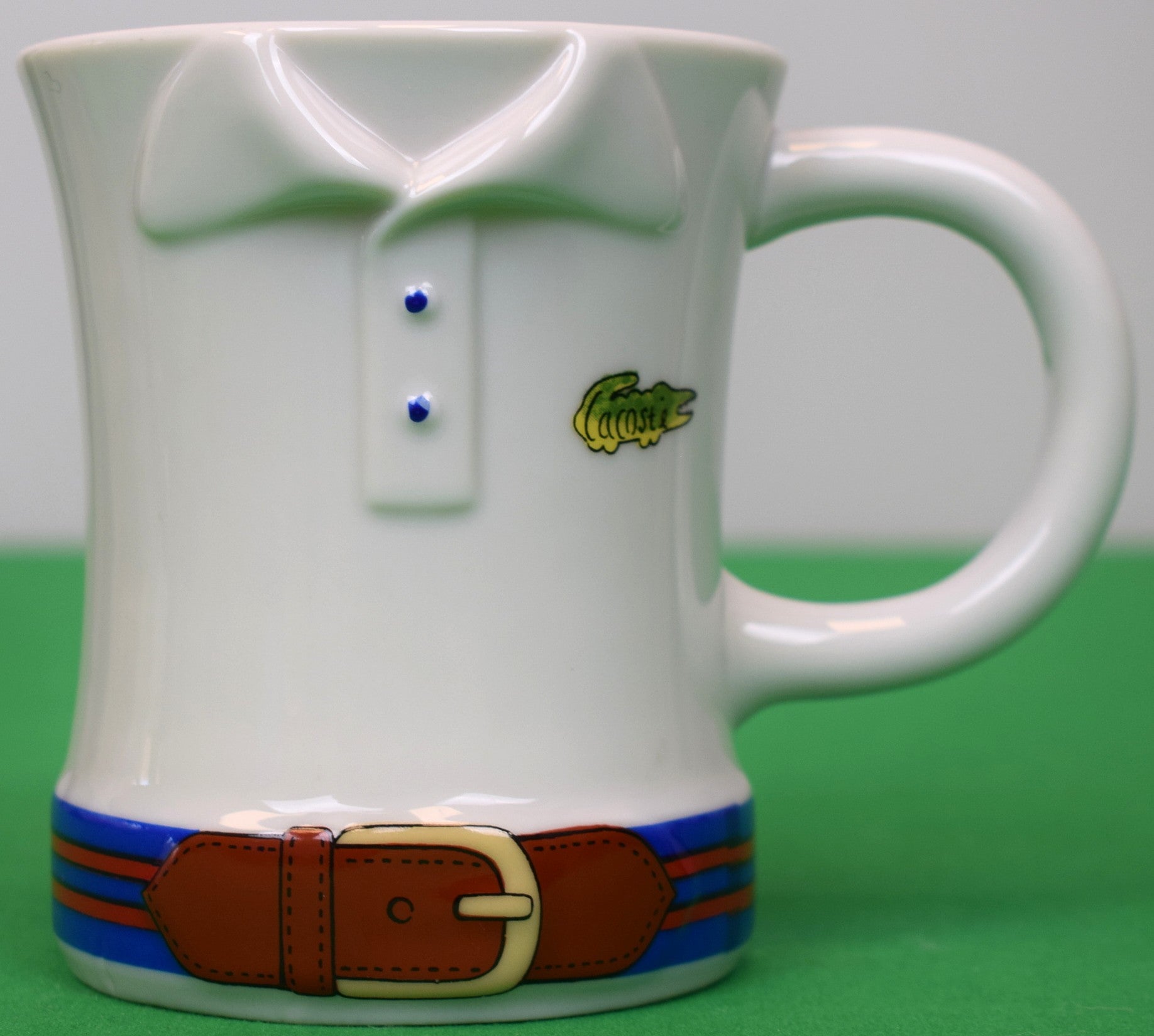 Lacoste Polo Shirt c1980s Ceramic Mug