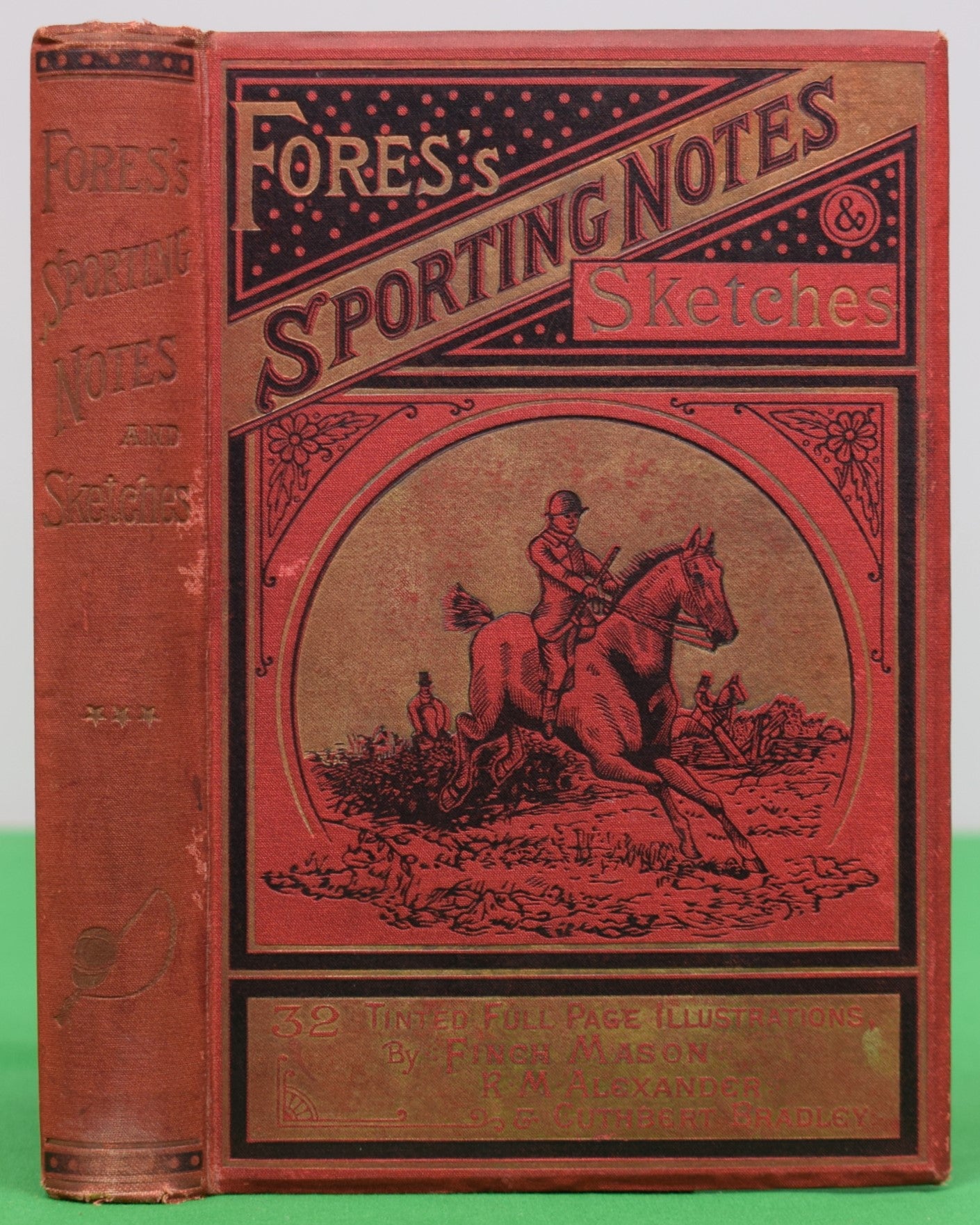 "Fores's Sporting Notes & Sketches Vol. III 1886-1887" MASON, Finch