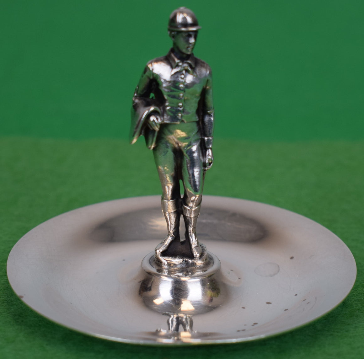 "Tiffany & Co. Sterling Silver Jockey Ashtray/ Dish"