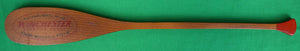 "Abercrombie & Fitch x Winchester Sporting Goods Sample Wood Canoe Paddle"