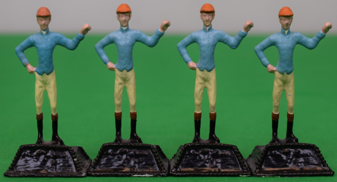 C.V. Whitney Stables x The "21" Club Hand Painted Dinner Placecard Holders