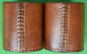 "Pair x Abercrombie & Fitch English Leather Backgammon Dice Cups" (SOLD)