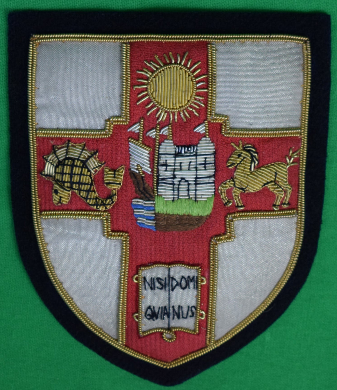 "University Of Bristol UK Bullion Blazer Badge"