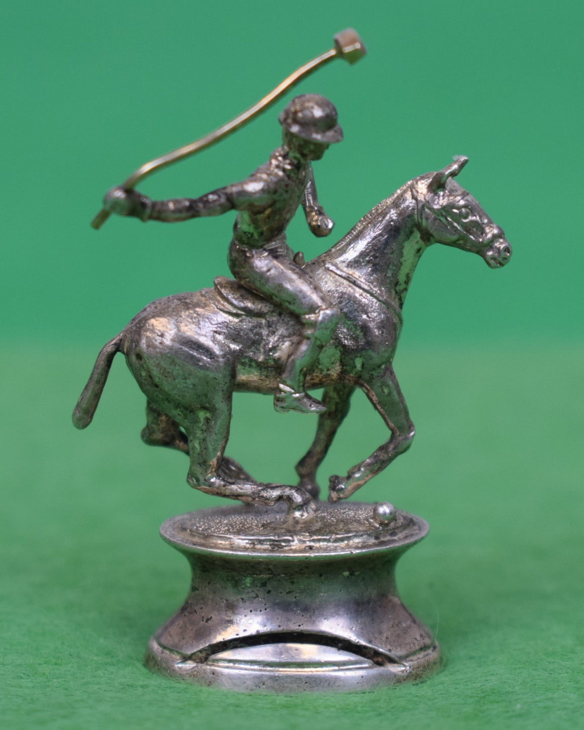 Theo Fennell Sterling Silver Polo Placecard Holder