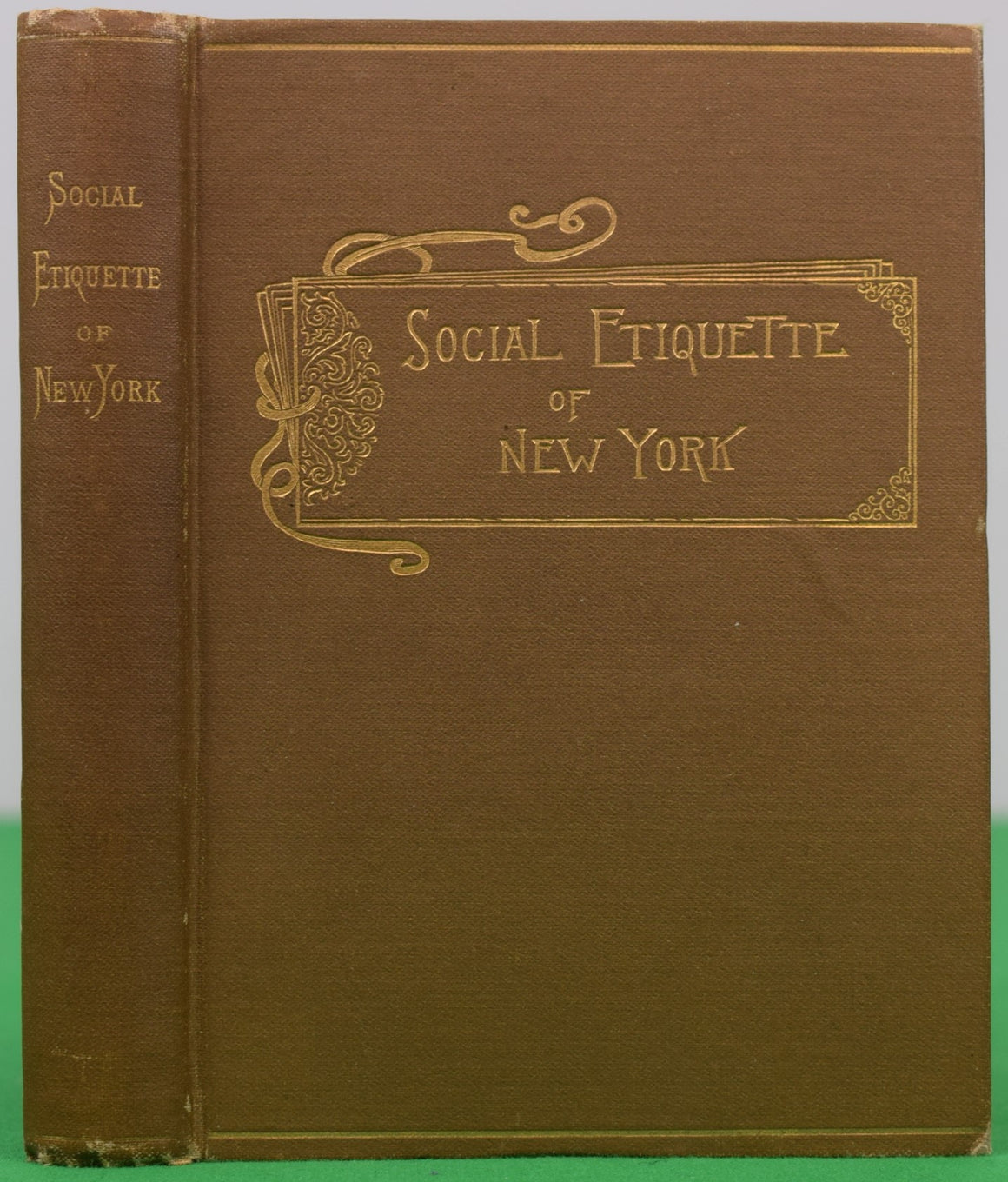 "Social Etiquette Of New York" 1888